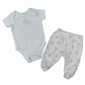 First Impressions Butterfly 2 piece set - size 0-3 months